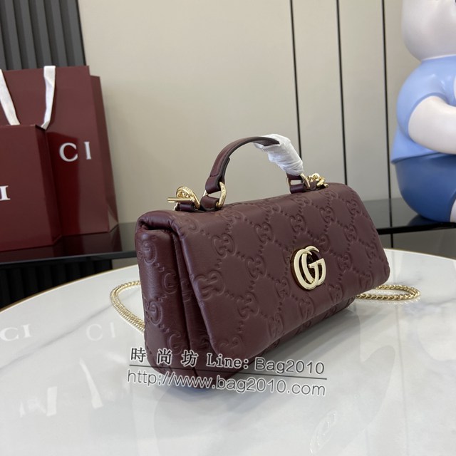 Gucci專櫃古馳最新款Milano系列迷你肩背包女士手提包 jh2390型號：806017